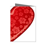 heart003_red Mini Greeting Cards (Pkg of 8)