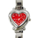 heart003_red Heart Italian Charm Watch