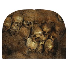 Skull Texture Vintage Makeup Case (Medium) from ArtsNow.com Front