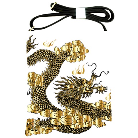 Dragon Animals Monster Shoulder Sling Bag from ArtsNow.com Front