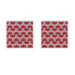 Illustrations Watermelon Texture Pattern Cufflinks (Square)