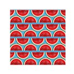 Illustrations Watermelon Texture Pattern Small Satin Scarf (Square)