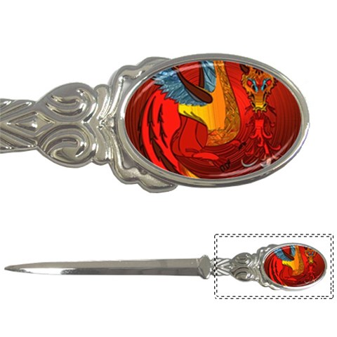 Dragon Metallizer Letter Opener from ArtsNow.com Front