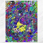 vibrant abstract floral/rainbow color Canvas 18  x 24 