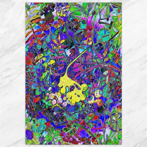 vibrant abstract floral/rainbow color Canvas 20  x 30  from ArtsNow.com 19.62 x28.9  Canvas - 1