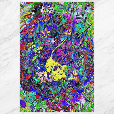 vibrant abstract floral/rainbow color Canvas 24  x 36  from ArtsNow.com 23.35 x34.74  Canvas - 1