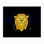 Zodiak Leo Lion Horoscope Sign Star Small Glasses Cloth