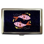 Fish Pisces Astrology Star Zodiac Cigarette Money Case