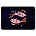 Fish Pisces Astrology Star Zodiac Large Doormat 