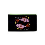 Fish Pisces Astrology Star Zodiac Cosmetic Bag (XS)