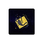 Zodiak Scorpio Horoscope Sign Star Square Magnet