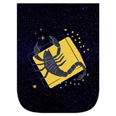 Zodiak Scorpio Horoscope Sign Star Waist Pouch (Large) from ArtsNow.com Front Pocket