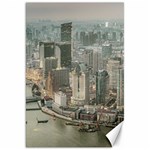 Lujiazui District Aerial View, Shanghai China Canvas 20  x 30 