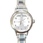 Annette Round Italian Charm Watch