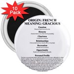 Annette 3  Magnets (10 pack) 