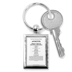 Annette Key Chain (Rectangle)