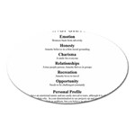 Annette Oval Magnet