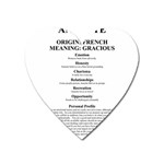 Annette Heart Magnet