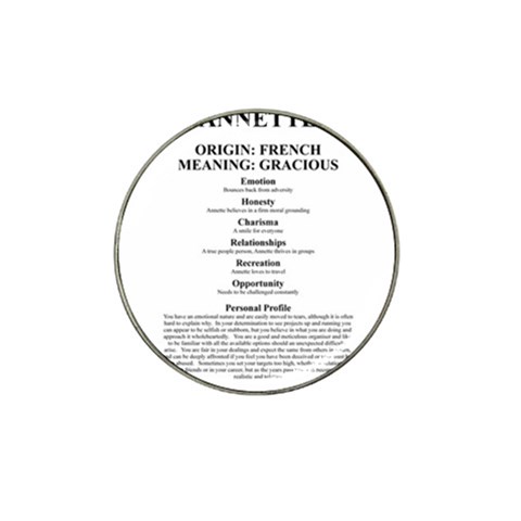 Annette Hat Clip Ball Marker (4 pack) from ArtsNow.com Front