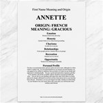 Annette Canvas 12  x 18 