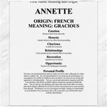 Annette Canvas 20  x 24 