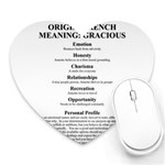 Annette Heart Mousepads