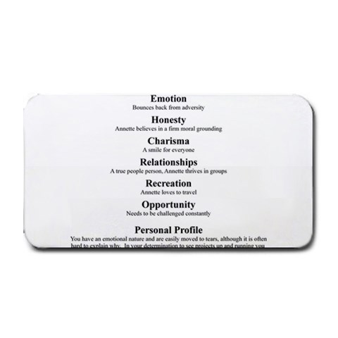 Annette Medium Bar Mats from ArtsNow.com 16 x8.5  Bar Mat
