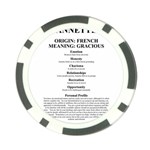 Annette Poker Chip Card Guard (10 pack)