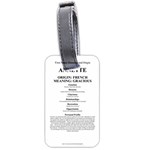 Annette Luggage Tag (two sides)