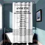 Annette Shower Curtain 36  x 72  (Stall) 