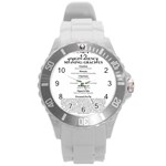 Annette Round Plastic Sport Watch (L)