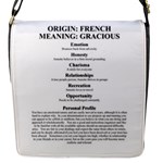 Annette Flap Closure Messenger Bag (S)