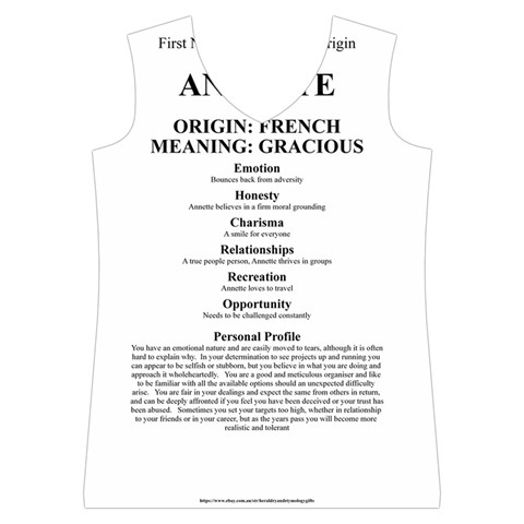Annette Women s Basketball Tank Top from ArtsNow.com Front