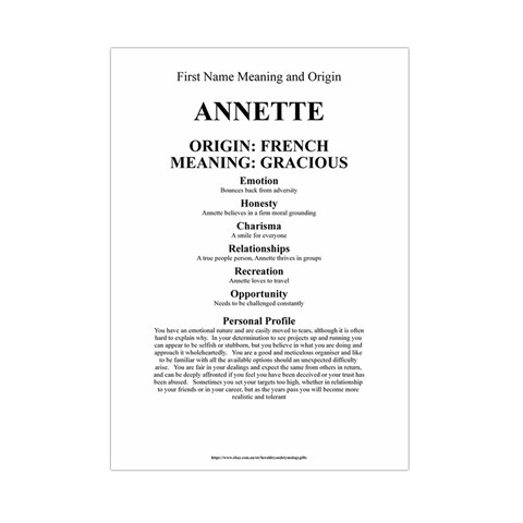 Annette Small Tapestry from ArtsNow.com Front