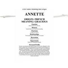 Annette  Lightweight Drawstring Pouch (XL) from ArtsNow.com Front