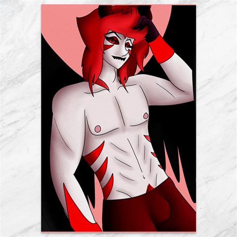 Satan 11.88 x17.36  Canvas - 1