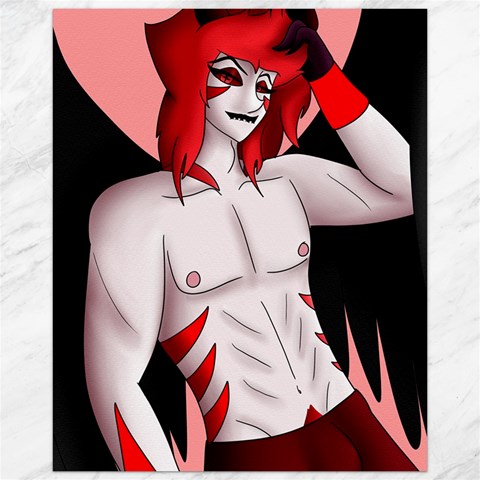 Satan 15.75 x19.29  Canvas - 1