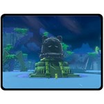 Background Road 8 Fleece Blanket (Large) Clone