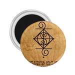 I Am Strong, Calm  And Protected By The Infinite Universe 2.25  Magnets