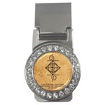I Am Strong, Calm  And Protected By The Infinite Universe Money Clips (CZ) 