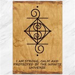 I Am Strong, Calm  And Protected By The Infinite Universe Canvas 20  x 30 