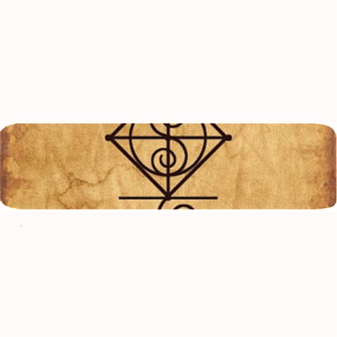 I Am Strong, Calm  And Protected By The Infinite Universe Large Bar Mats from ArtsNow.com 32 x8.5  Bar Mat