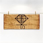 I Am Strong, Calm  And Protected By The Infinite Universe Hand Towel