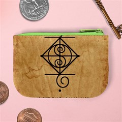 I Am Strong, Calm  And Protected By The Infinite Universe Mini Coin Purse from ArtsNow.com Back
