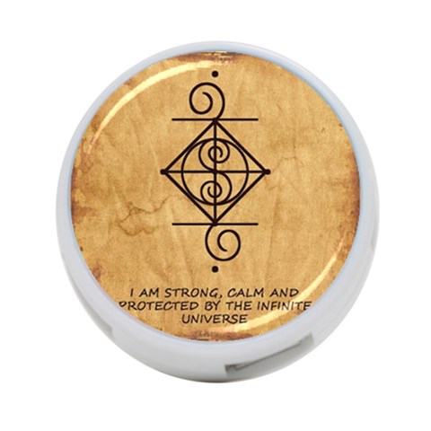 I Am Strong, Calm  And Protected By The Infinite Universe 4 Front