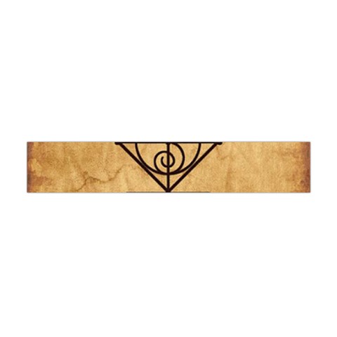 I Am Strong, Calm  And Protected By The Infinite Universe Flano Scarf (Mini) from ArtsNow.com Front