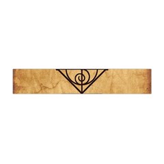 I Am Strong, Calm  And Protected By The Infinite Universe Flano Scarf (Mini) from ArtsNow.com Back