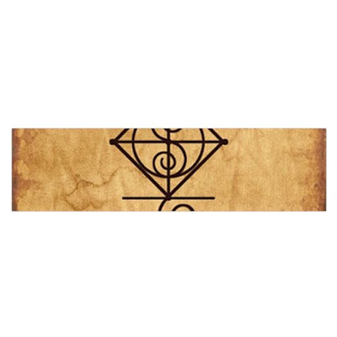 I Am Strong, Calm  And Protected By The Infinite Universe Satin Scarf (Oblong) from ArtsNow.com Front