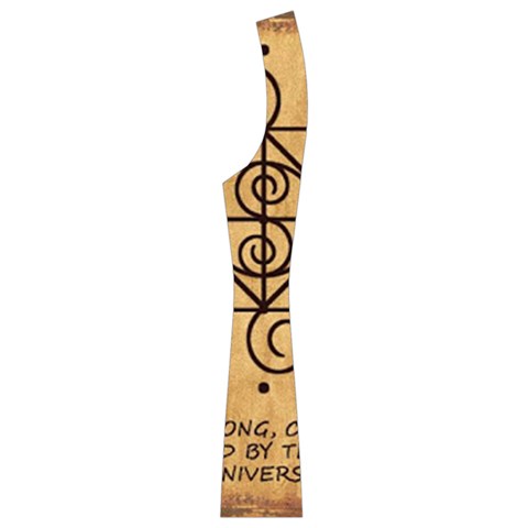 I Am Strong, Calm  And Protected By The Infinite Universe Boyleg Halter Swimsuit  from ArtsNow.com Side Right