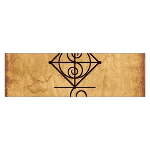 I Am Strong, Calm  And Protected By The Infinite Universe Toiletries Pouch from ArtsNow.com Hand Strap